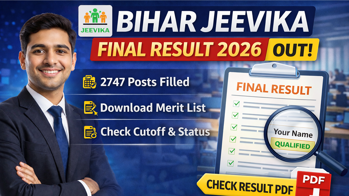 Bihar JEEVIKA Final Result 2026