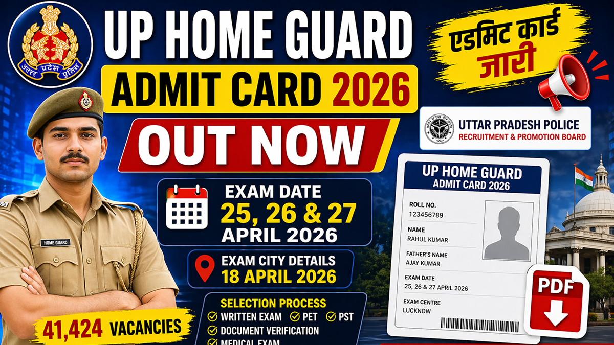 UP Home Guard Admit Card 2026