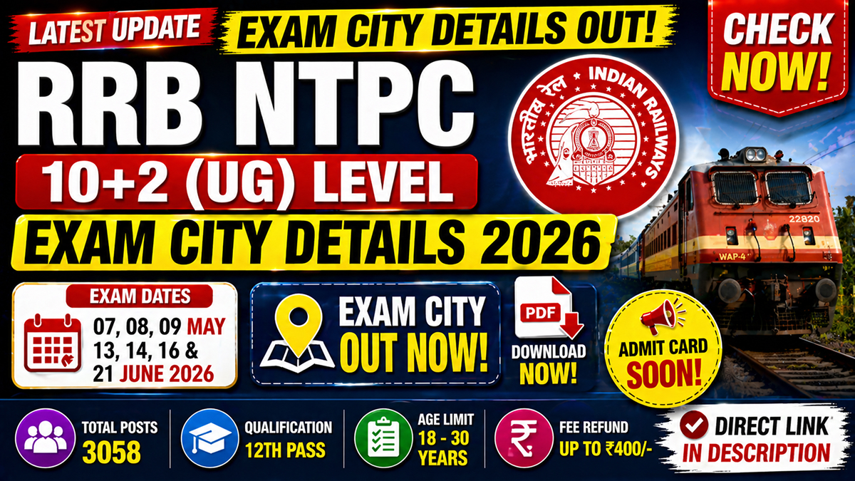 RRB NTPC Inter Level Recruitment 2025